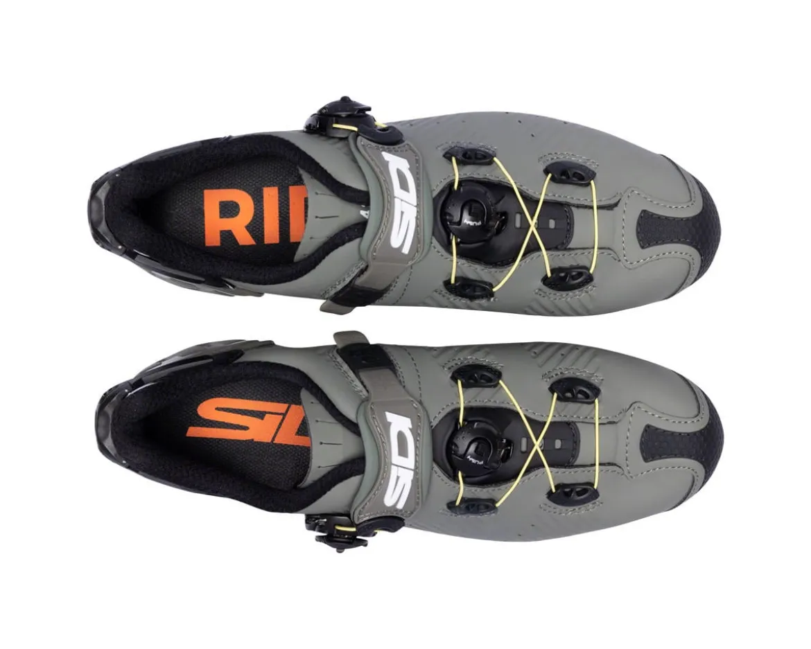 Sidi Drako 2S SRS Mountain Shoes (Military Yellow) (38)