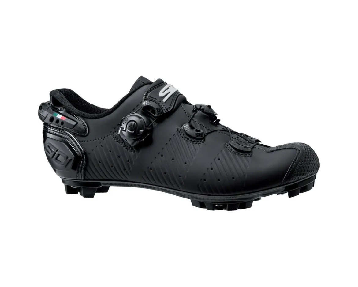 Sidi Drako 2S SRS Mountain Shoes (Black) (40)