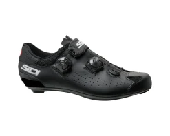 Sidi Genius 10 Mega Road Shoes (Black) (46) (Wide)