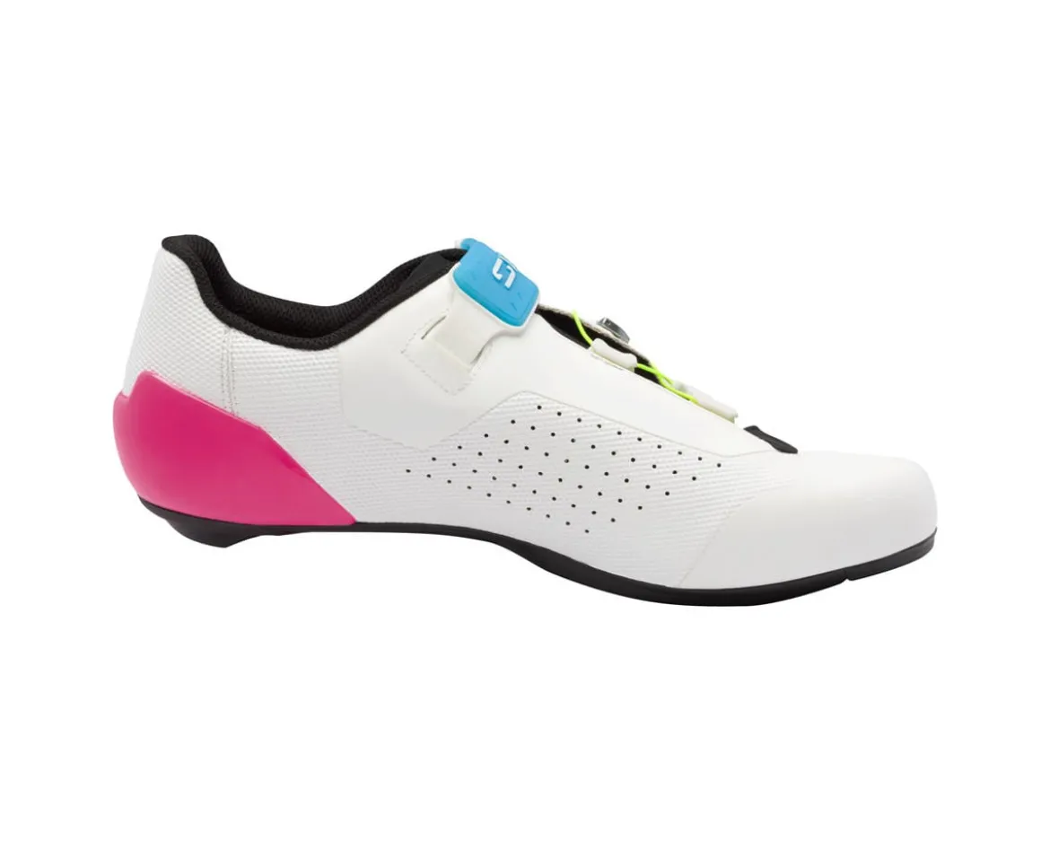 Sidi Genius X Wyve Road Shoes (White Fluo) (44)
