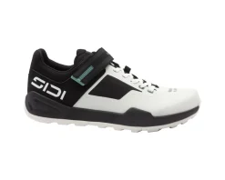 Sidi Indomita Clipless Mountain Bike Shoes (Ice White/Black) (44)