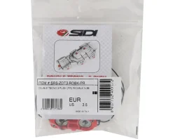 Sidi Shot/Tiger Double Tecno-3 Push Closure System (Red/Black) (Pair)