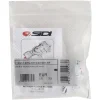 Sidi Shot/Tiger Double Tecno-3 Push Closure System (White/Red) (Half Pair)