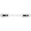Sidi Soft Instep 5 Closure System Straps (White/Black) (Pair)