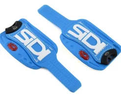 Sidi Soft Instep 3 Closure System Straps (Light Blue/Black) (Pair)
