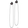 Sidi Tecno 4 Push Buckle System (Black/Red) (For Sixty Road Shoes) (Pair)