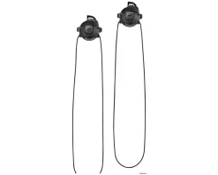 Sidi Tecno 3 Push Single Dial System (Black/Black) (Pair) (For Drako 2 MTB Shoes/Wire 2S Road Shoes)