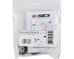 Sidi Tecno-3 Push Buckles (Black) (Short)