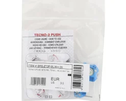 Sidi Tecno-3 Push Buckles (Light Blue/White) (Short)