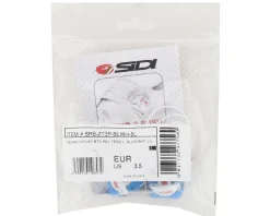 Sidi Tecno-3 Push Buckles (Light Blue/White) (Long)