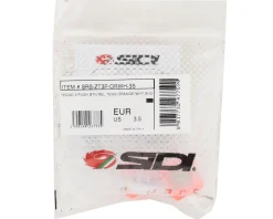 Sidi Tecno-3 Push Buckles (Orange/White) (Short)