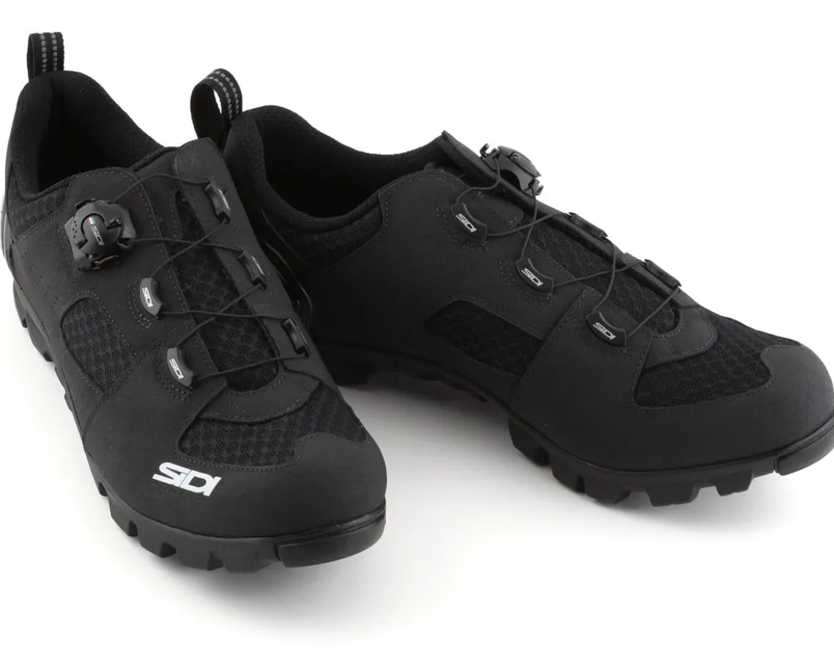 Sidi Turbo Mountain Shoes (Black/Black) (41)