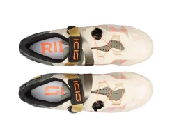 Sidi Wire 3 Road Shoes (Sand/Fluo Coral) (41) (Millenium Fit)