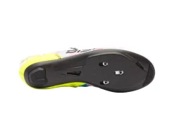 Sidi Wire 3 Road Shoes (White/Yellow Fluo) (40) (Millenium Fit)