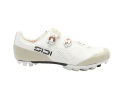 Sidi Women's Dominator X Mountain Bike Shoes (Ice White/Sand) (41)
