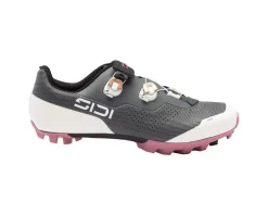 Sidi Women's Dominator X Mountain Bike Shoes (Anthracite/Ice White) (41)