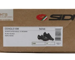 Sidi Women's Eagle 10 Mountain Shoes (Black) (37) (Formerly Dominator 10)