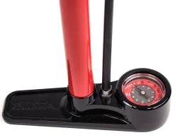 Silca Pista Floor Pump (Red)