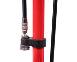 Silca Pista Floor Pump (Red)