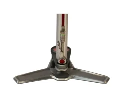 Silca SuperPista Ultimate Hiro Edition Floor Pump (Silver)