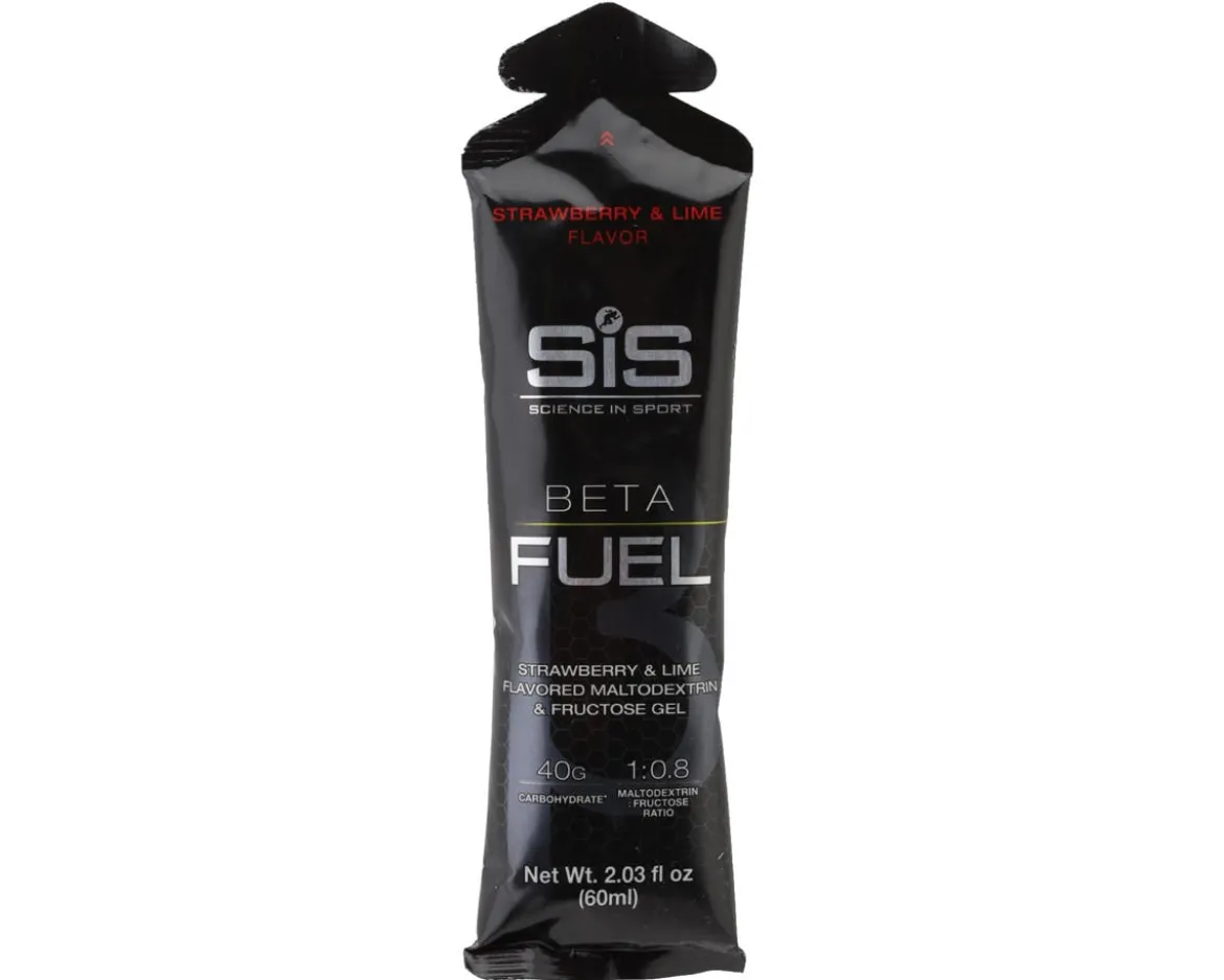 SIS Science In Sport Beta Fuel Gel (Strawberry & Lime) (30 | 2.03oz Packets)
