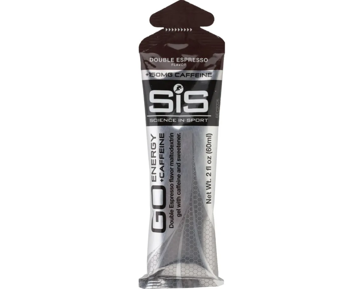SIS Science In Sport GO Energy + Caffeine Gel (Double Espresso) (1 | 2.0oz Packet)
