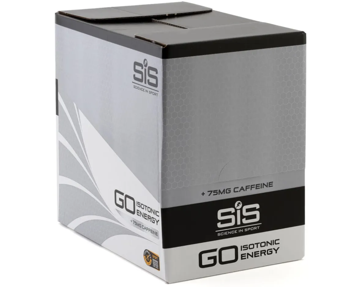 SIS Science In Sport GO Energy + Caffeine Gel (Citrus) (30 | 2oz Packets)
