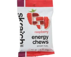 Skratch Labs Energy Chews Sport Fuel (Raspberry) (10 | 1.7oz Packets)