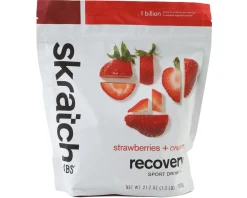 Skratch Labs Recovery Sport Drink Mix (Strawberries + Cream) (12 Serving Pouch)