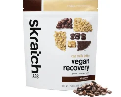 Skratch Labs Vegan Recovery Sport Drink Mix (Oat Milk Latte) (12 Serving Pouch)