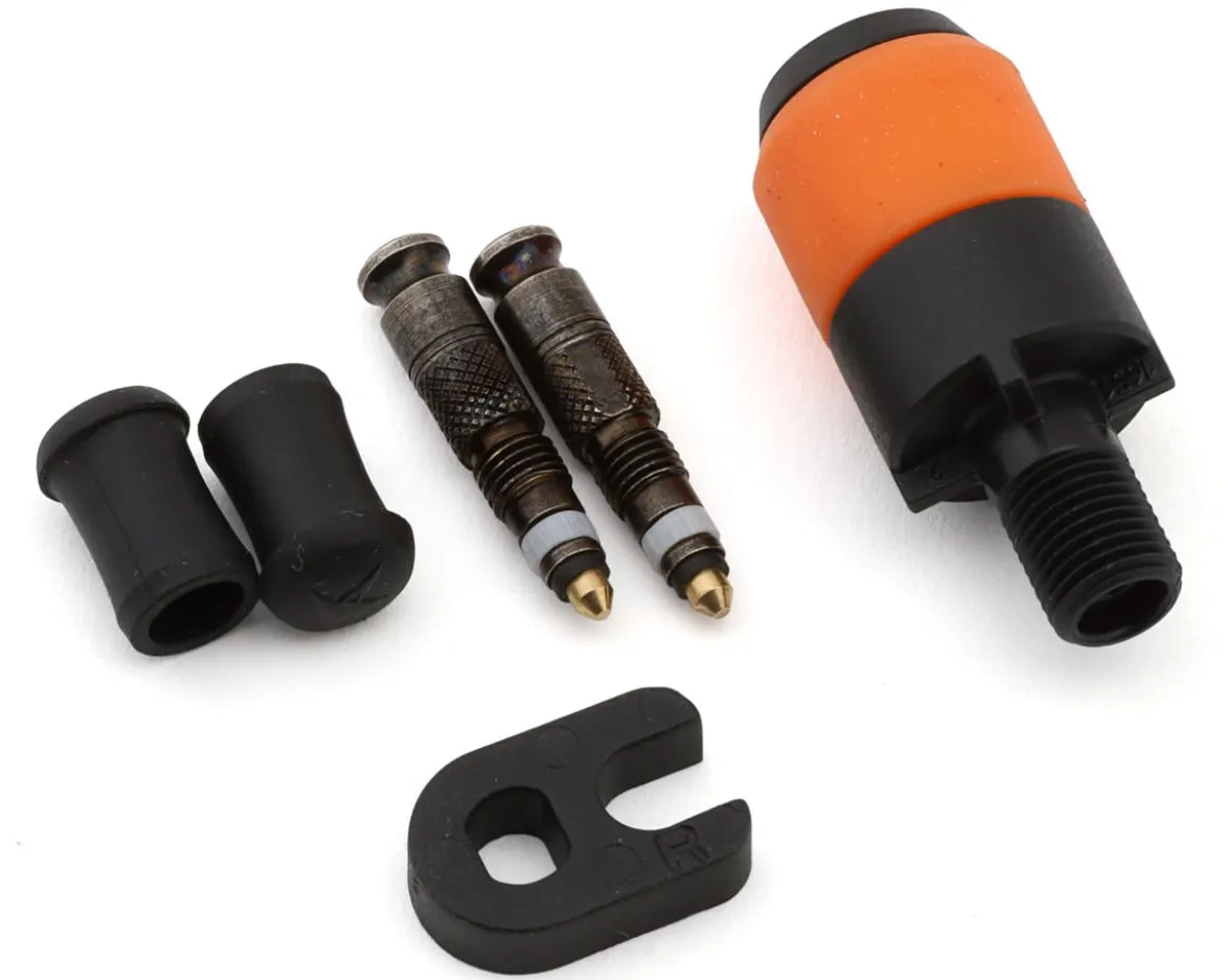 SKS Clik Tec Adapter with Conversion Kit (Black/Orange) (Pair)