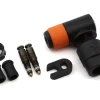 SKS Clik Tec Pump Head Conversion Kit (Black/Orange) (Pair)