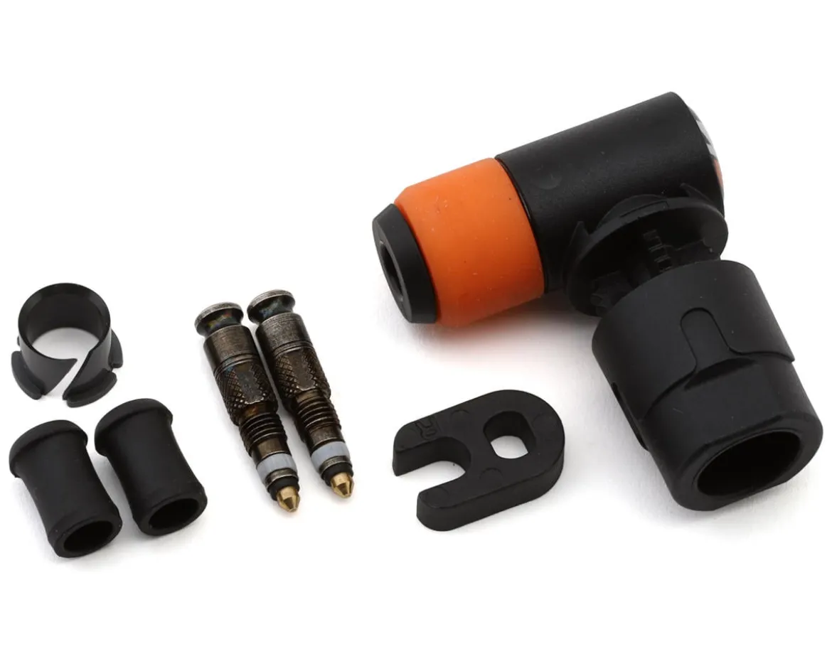 SKS Clik Tec Pump Head Conversion Kit (Black/Orange) (Pair)