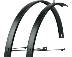 SKS Edge AL 46 Aluminum Fender Set (Black) (700 x 25 - 35mm)