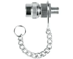 SKS Pump Adaptor with Chain, Schrader to Presta