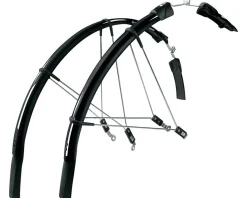 SKS Raceblade Long Fender Set (Black) (700c x 20-28mm)