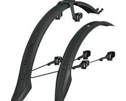 SKS VeloFlexx 55 Fender Set (Black) (Front & Rear) (26"/650b/700c) (For Disc Brake Bikes)