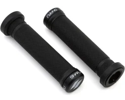 Snafu Pro Lock-On Grips (Black/Black) (140mm)