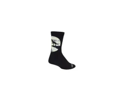 Sockguy Rawrwolf Crew 6" Socks (Black) (S/M)