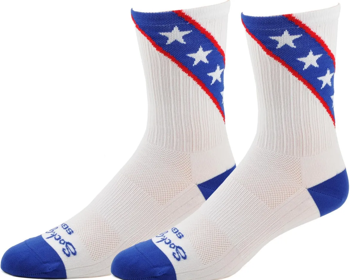 Sockguy 6" SGX Socks (Dare Devil) (L/XL)