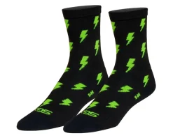 Sockguy 6" SGX Socks (Lit Black) (S/M)