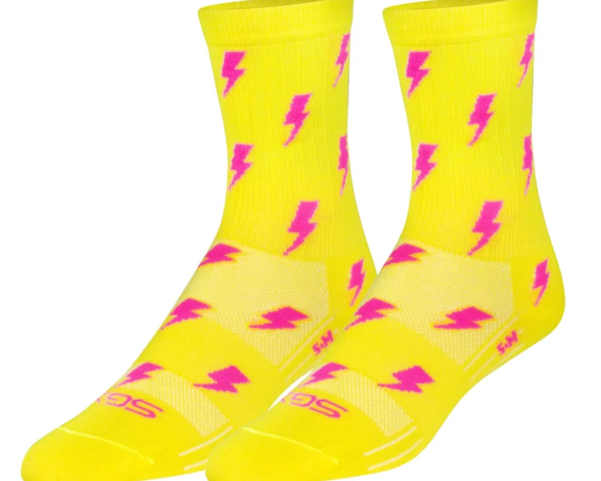 Sockguy 6" SGX Socks (Lit Yellow) (L/XL)
