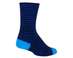 Sockguy 6" SGX Socks (Navy) (L/XL)
