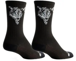 Sockguy 6" SGX Socks (Wolf) (L/XL)