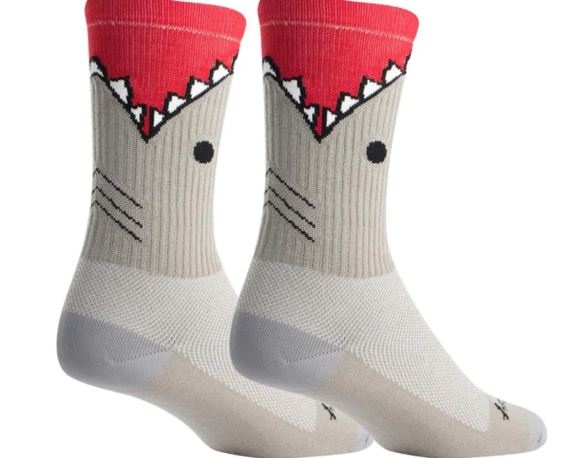 Sockguy 6" Socks (Bite Me) (Shark) (S/M)