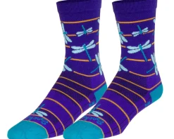 Sockguy 6" Socks (Dragonflies) (S/M)