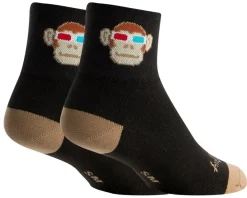 Sockguy 3" Socks (Monkey See 3D) (L/XL)