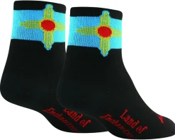 Sockguy 3" Socks (New Mexico Flag) (S/M)