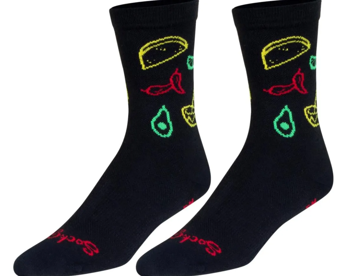 Sockguy 6" Socks (Taco Life) (S/M)
