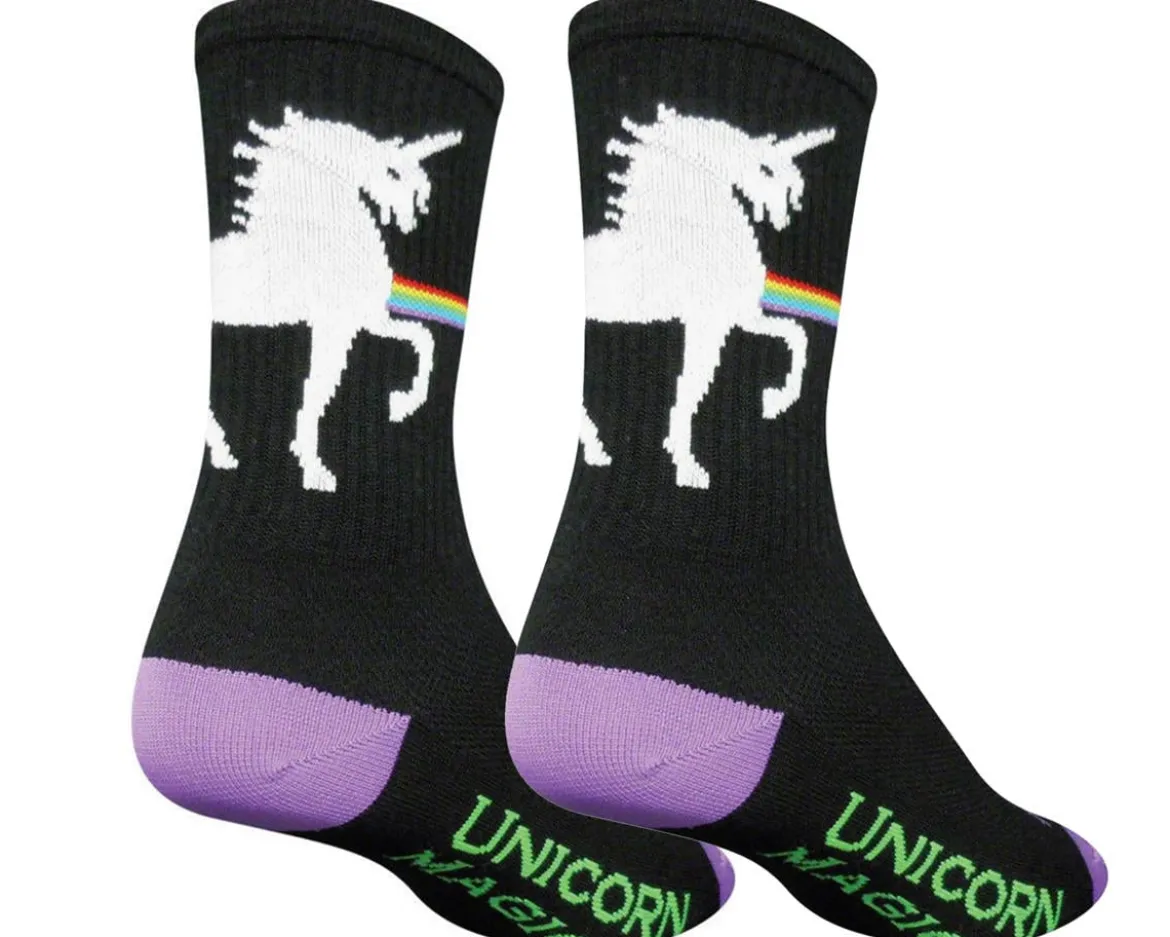 Sockguy 6" Socks (Unicorn Express) (S/M)